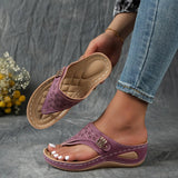 Élodie | Exquisite Keil-Zehensandalen für anspruchsvolle Damen
