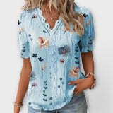 Emilia | Elegante Bluse mit verführerischem Spitzenausschnitt