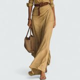 Pia | Elegante Bluse mit luxuriösen langen Ärmeln