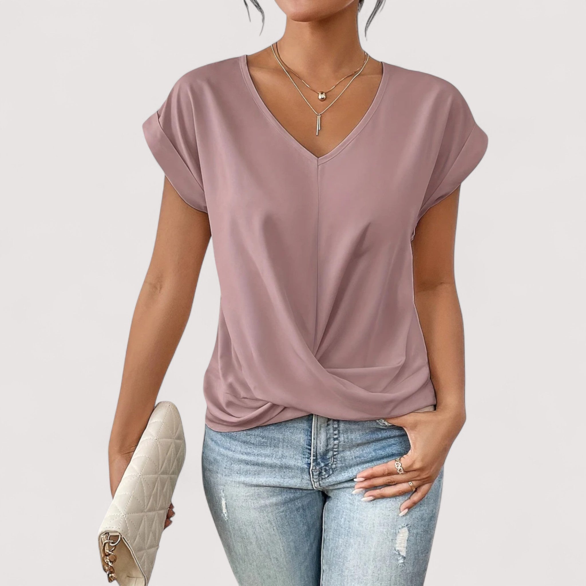 Martha | Elegantes T-Shirt aus edelstem Baumwoll-Mix