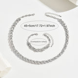 Juliette | Set aus strahlender Halskette und exquisitem Armband