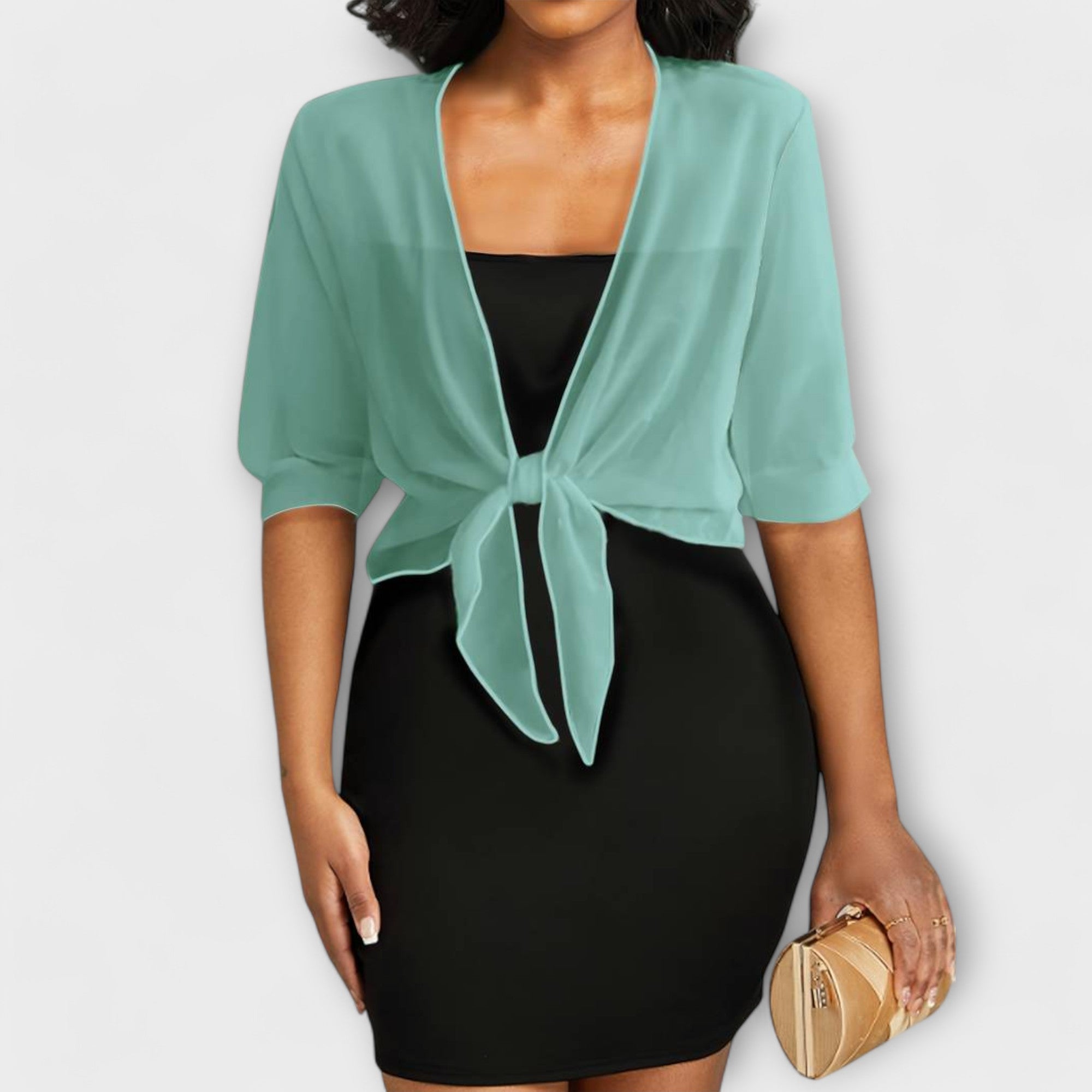 Olivia | Elegante Bluse mit verführerischer Offenvorderseite
