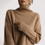 Leina | Eleganter Rollkragenpullover aus feinstem Cashmere
