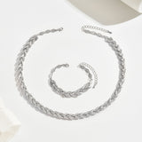 Juliette | Set aus strahlender Halskette und exquisitem Armband