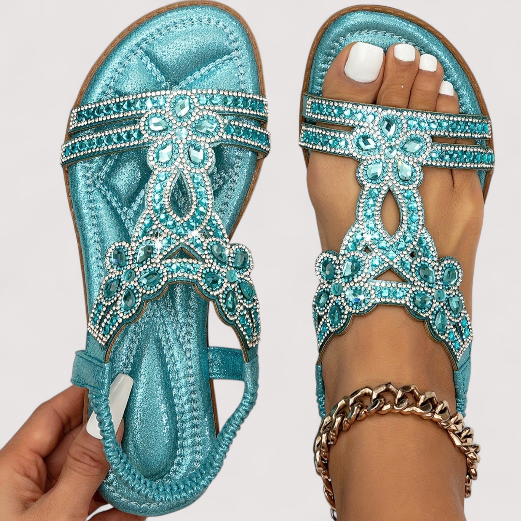 Liana | Elegante orthopädische Sandalen im verführerischen Ibiza-Stil