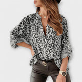 Isabella | Elegante Bluse im verführerischen Leopardenmuster