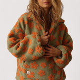 Iris | Fleece-Kuschelbloom der Eleganz