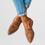 Helena | Elegante, orthopädische Loafer aus samtweichem Wildleder