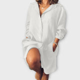 Aurélie | Elegante Leinenbluse für unvergessliche Alltagsmomente