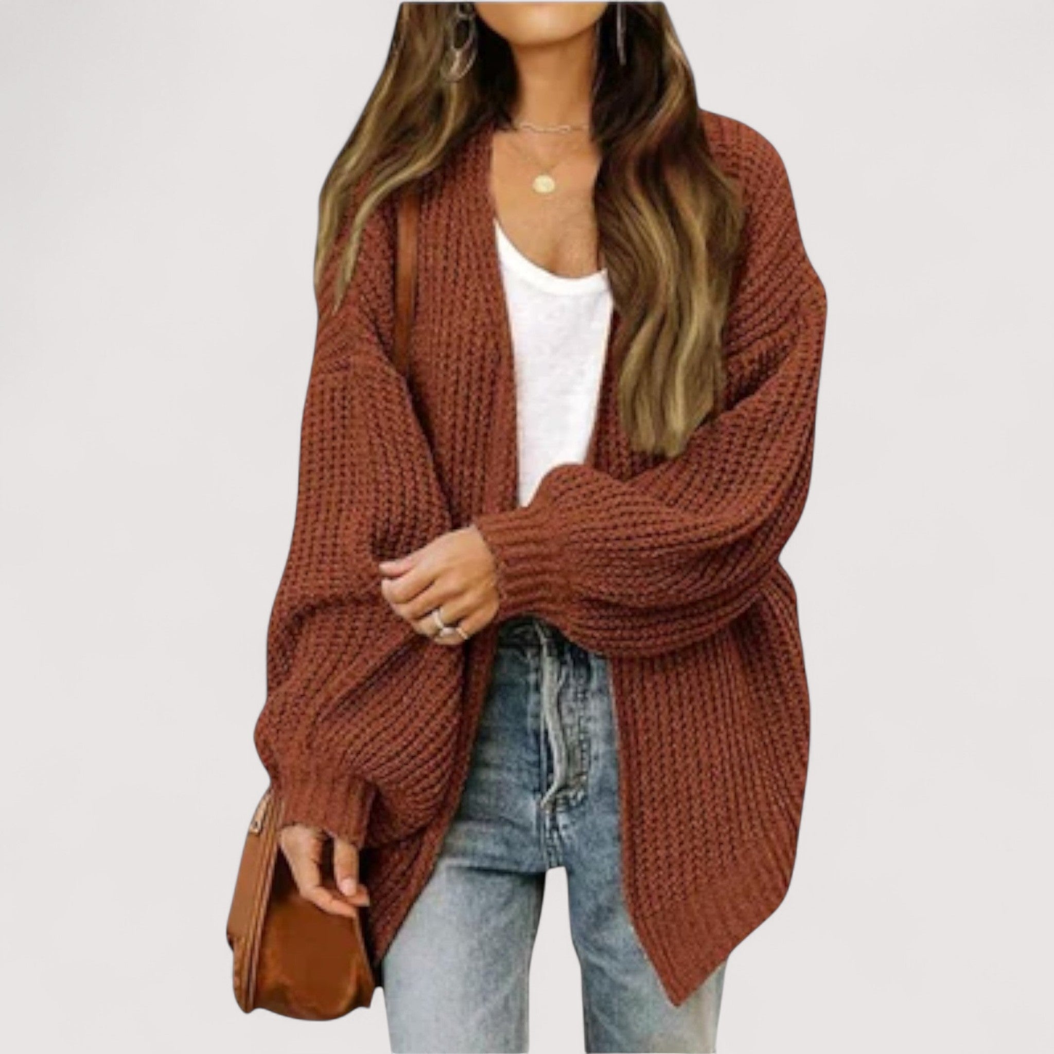 Iveta | Eleganter Strick-Cardigan für anspruchsvolle Stunden