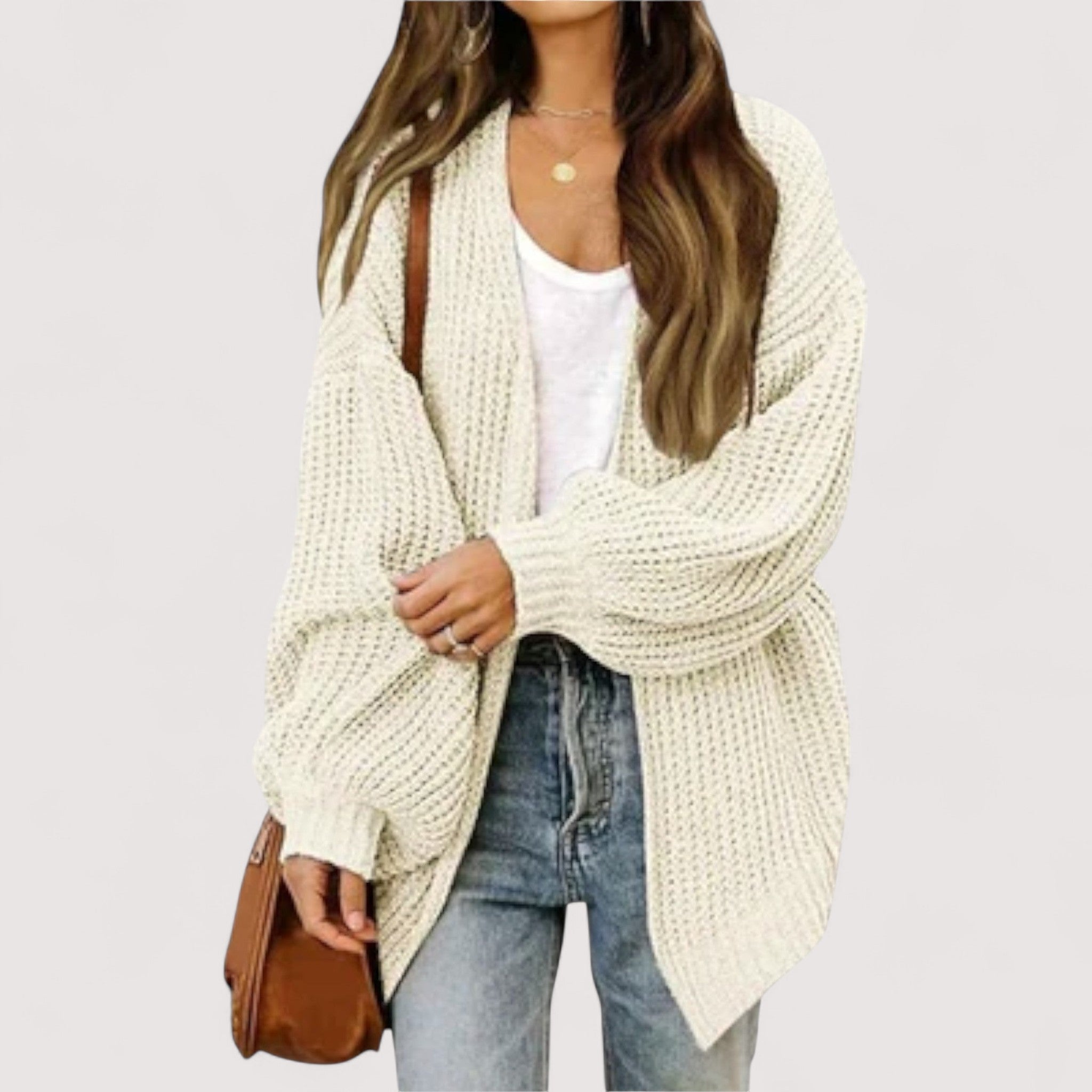 Iveta | Eleganter Strick-Cardigan für anspruchsvolle Stunden