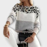 Aurora | Eleganter Pullover im edlen Leo-Design
