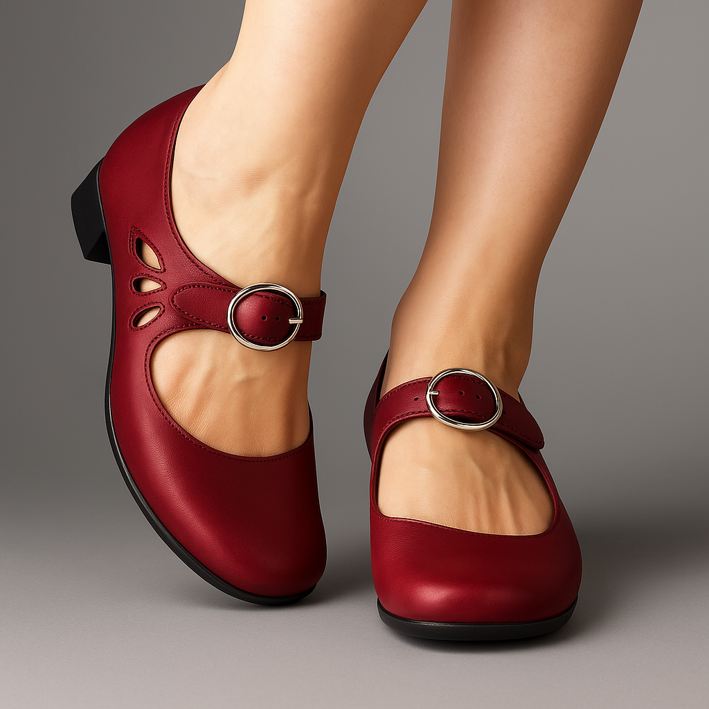 Denisa | Exquisite orthopädische Ledersandalen für höchsten Komfort und Stil