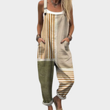 Isabella | Eleganter bedruckter Overall für mühelose Raffinesse