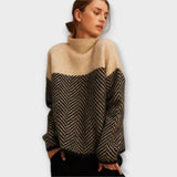 Aurora | Luxuriöser Cashmere-Rollkragenpullover für zeitlose Eleganz