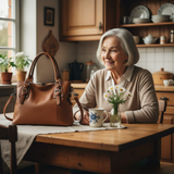 Siena | Exquisite Schultertasche aus feinstem Leder
