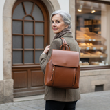 Isabelle | Eleganter Leder-Rucksack für anspruchsvolle Damen