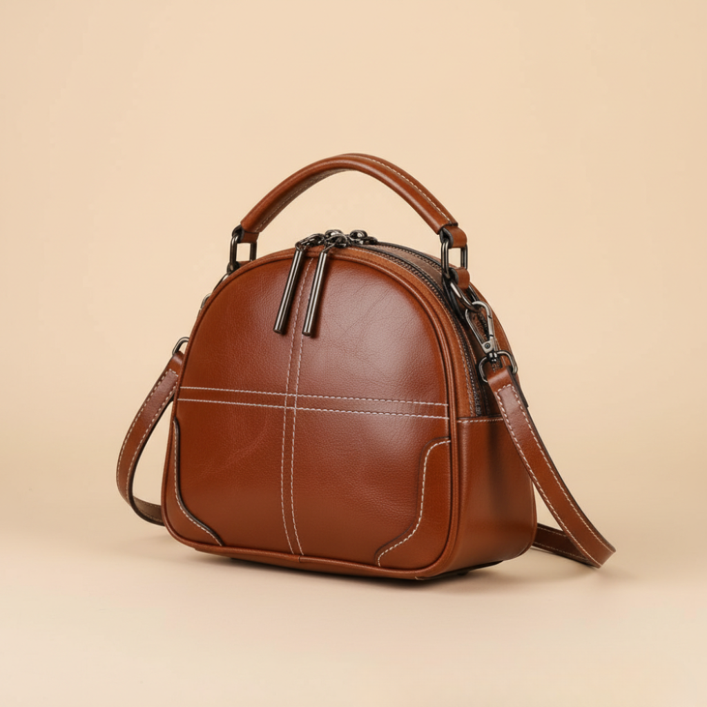 Eveline | Elegante Umhängetasche aus edlem Leder