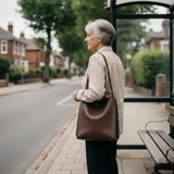 Laura | Exquisite Schultertasche aus feinstem Leder