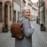 Isabella | Eleganter Retro-Rucksack für stilbewusste Frauen