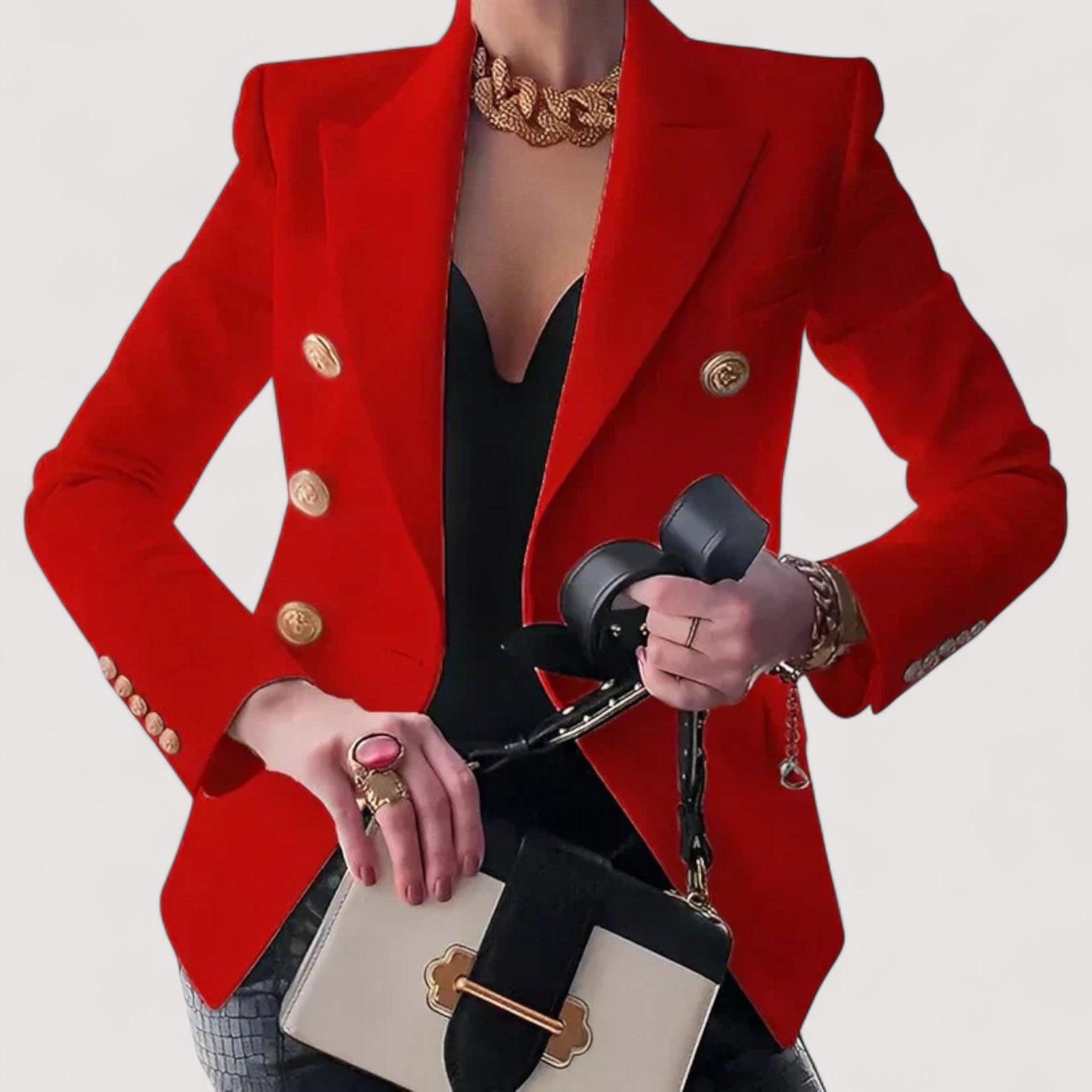 Stefania | Eleganter Blazer aus edelster Wolle