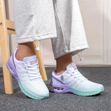 Hildegarde | Orthopädische Eleganz in Violett und Türkis