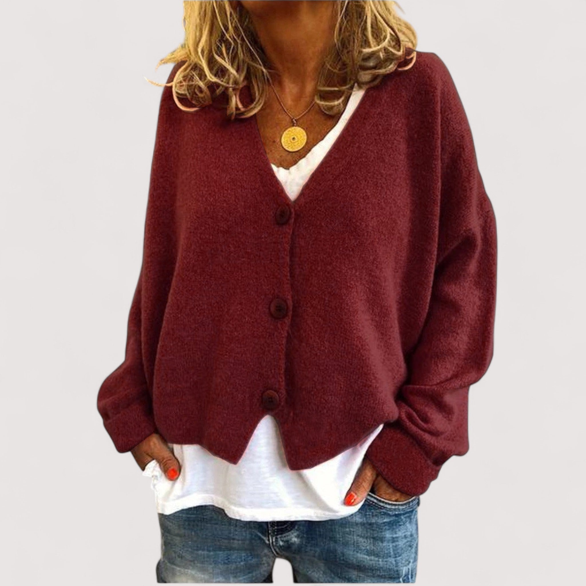 Tania | Eleganter Strickcardigan aus feinstem Cashmere