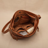 ALINA | Exquisite Schultertasche aus feinstem Leder