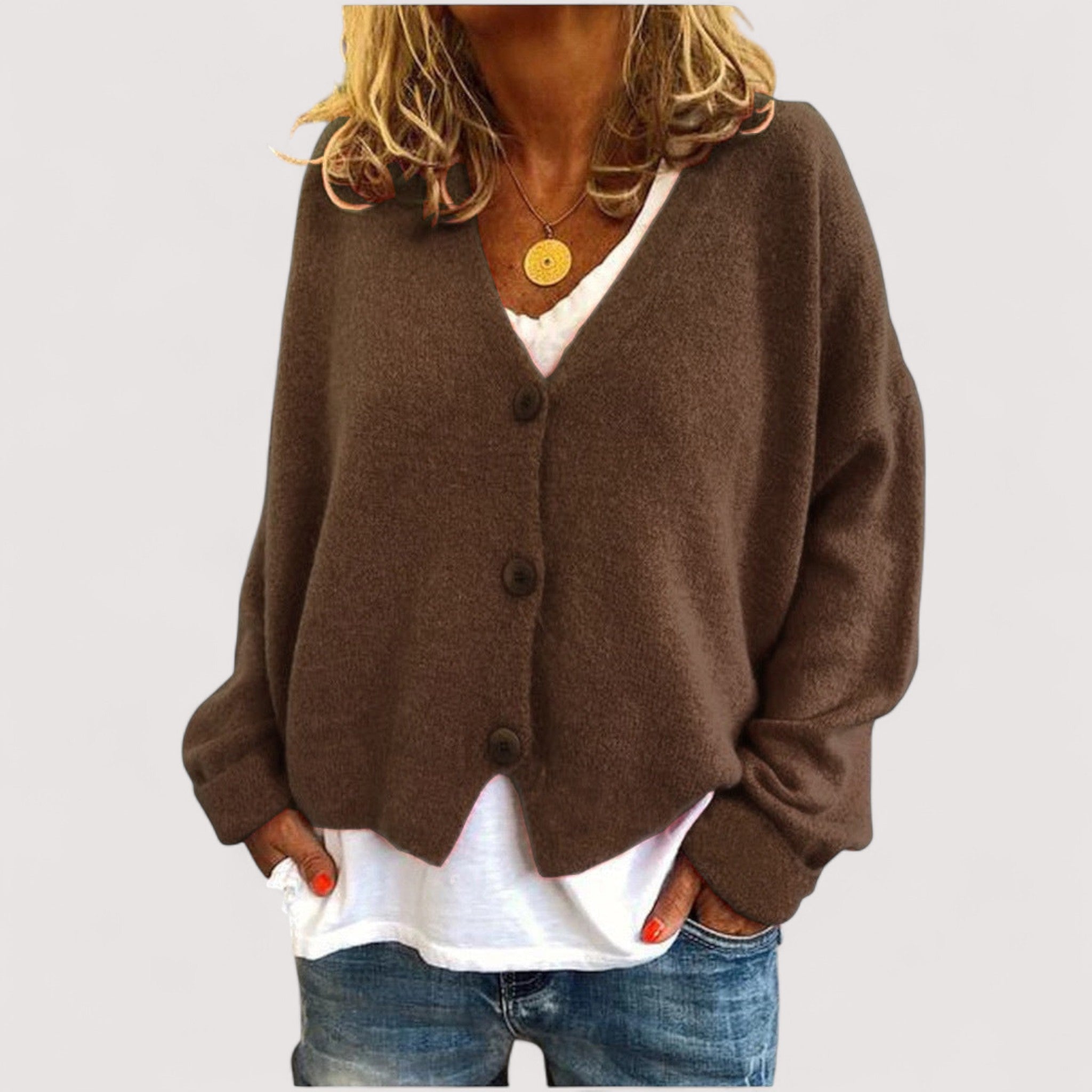 Tania | Eleganter Strickcardigan aus feinstem Cashmere