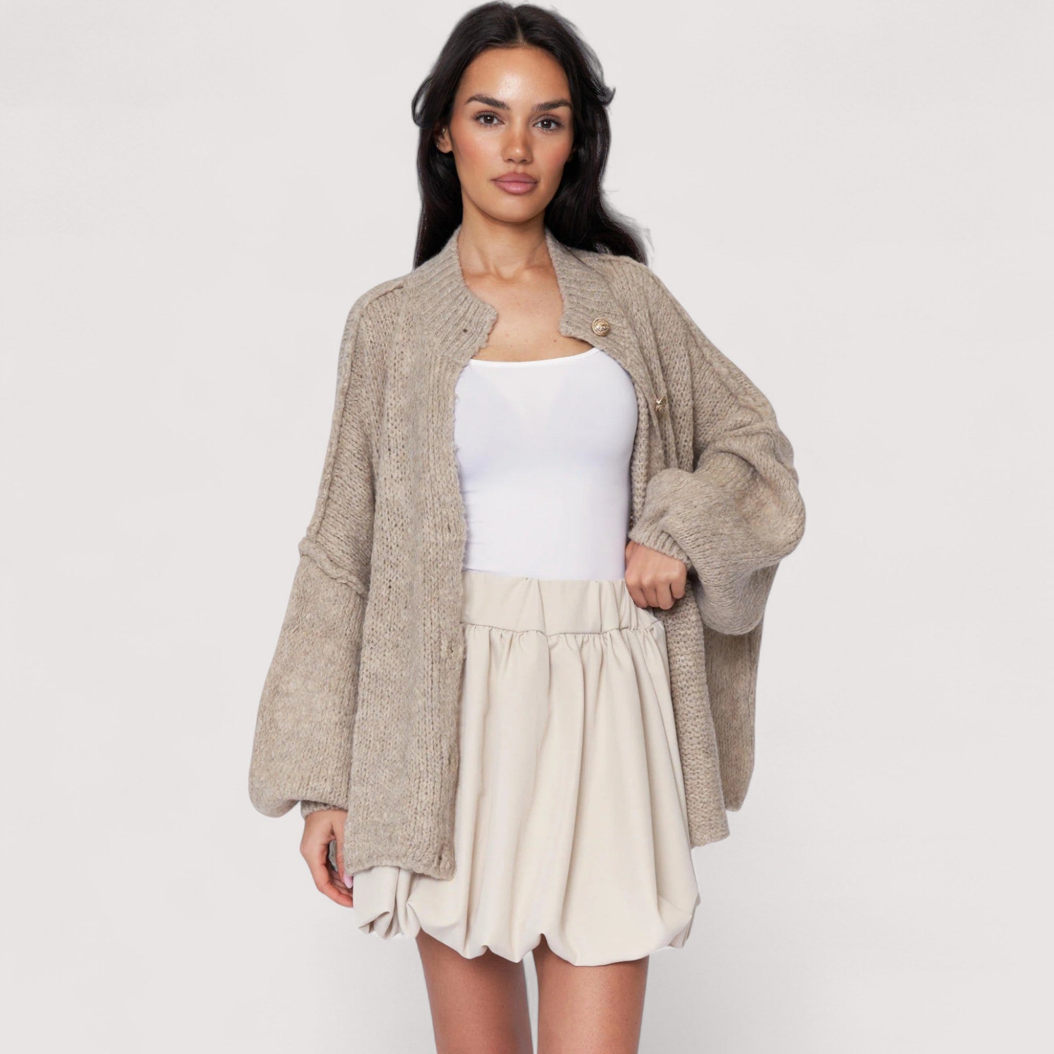 Ida | Eleganter Cardigan aus luxuriösem Kaschmir