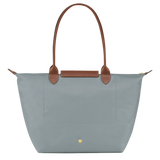 Beatrice | Großzügige Le Pliage-Tasche in edlem Stahl