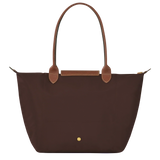 Charlotte | Großzügige Le Pliage Tote aus edlem Ebenholz