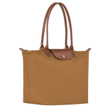 Anneliese | Großzügige Le Pliage-Tasche in edlem Rehbraun