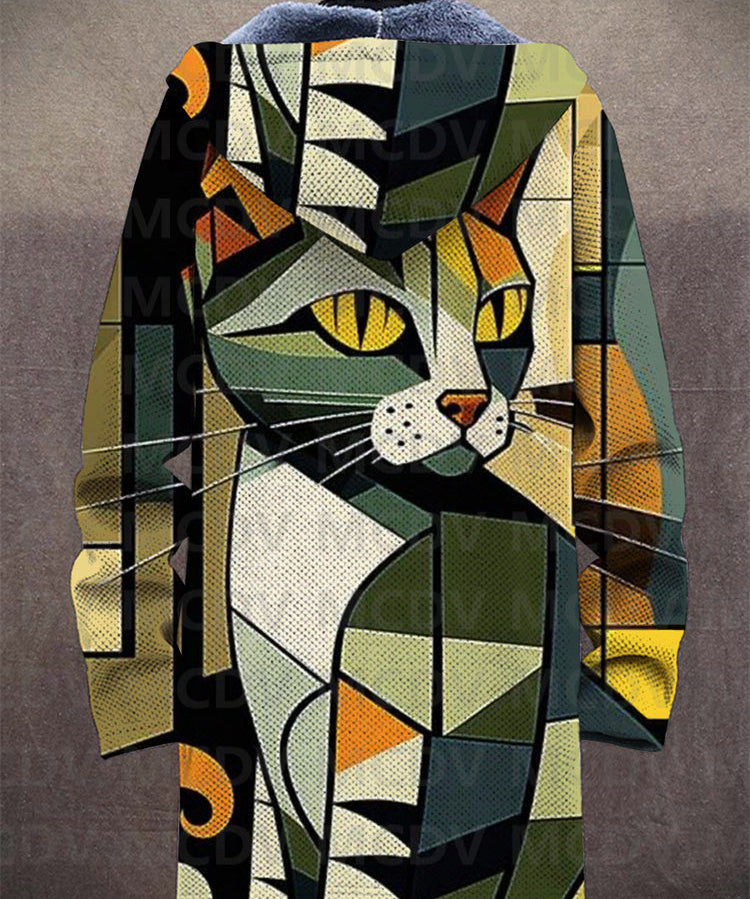Liora | Eleganter Cardigan mit künstlerischer Inspiration und luxuriösem Flair