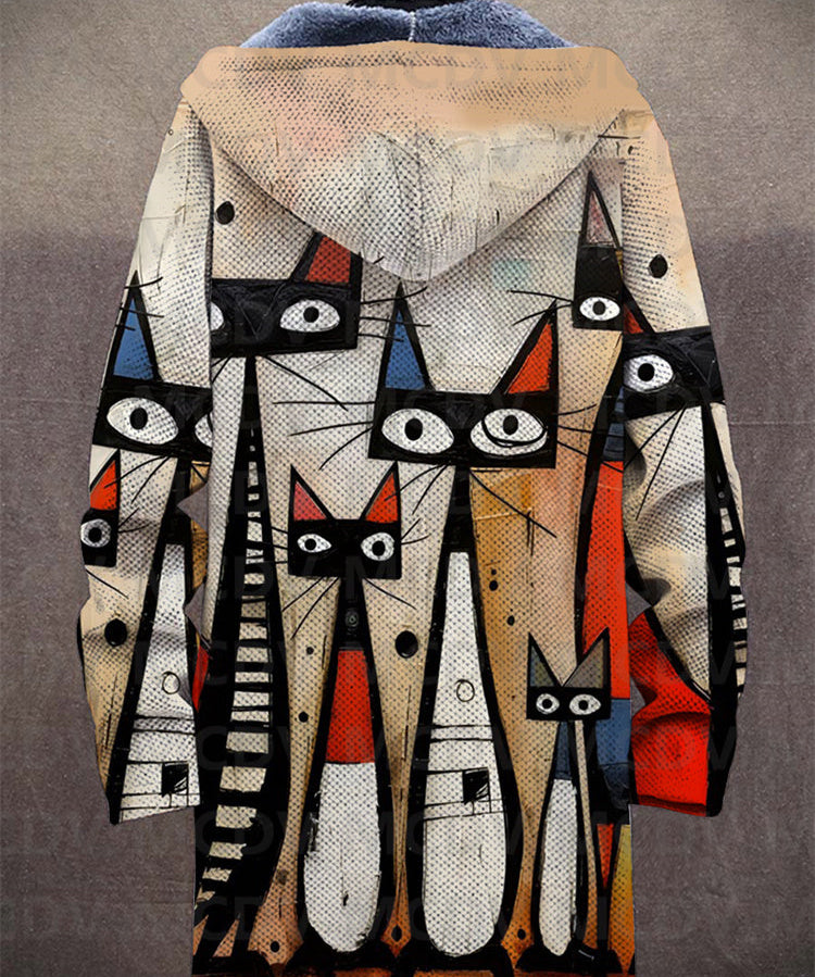 Klara | Eleganter Cardigan mit künstlerischer Inspiration und exquisitem Flair