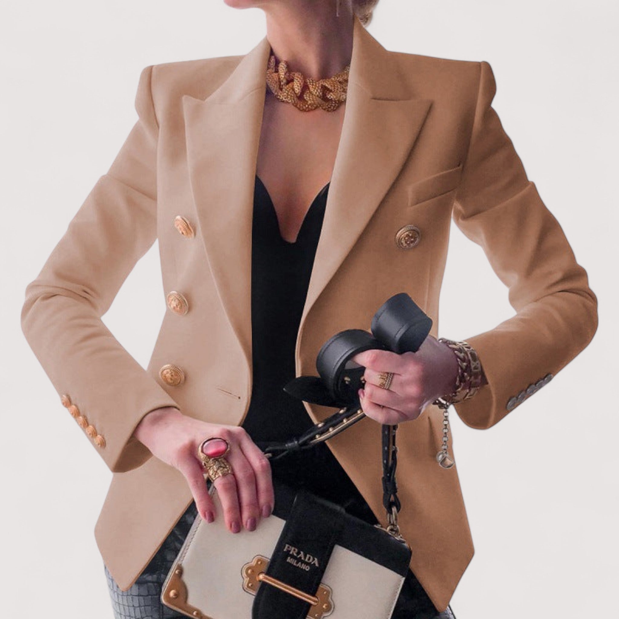 Stefania | Eleganter Blazer aus edelster Wolle