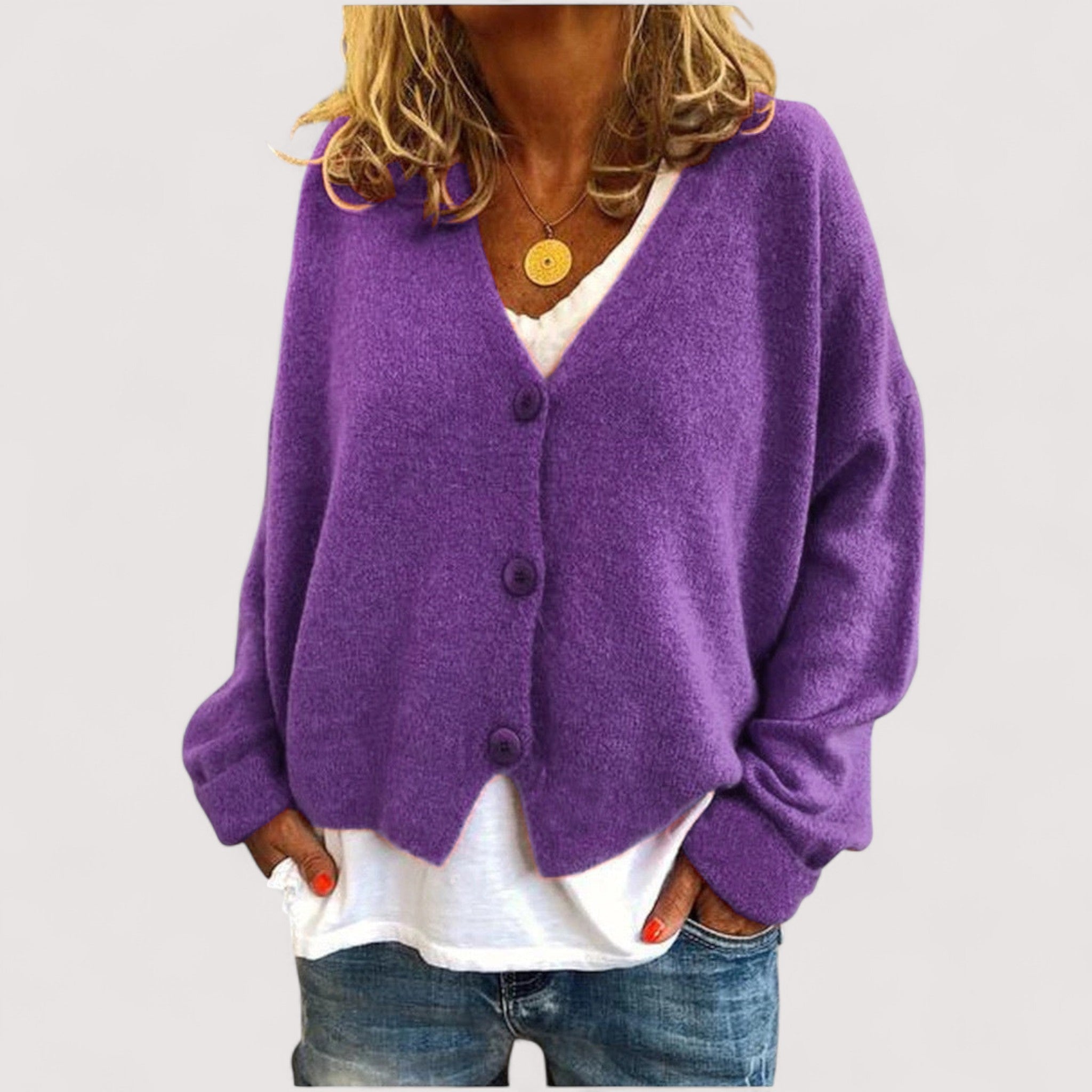 Tania | Eleganter Strickcardigan aus feinstem Cashmere