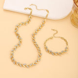 Juliette | Set aus strahlender Halskette und exquisitem Armband