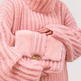 Irina | Eleganter, weicher Damen-Kapuzenpullover mit langem Arm