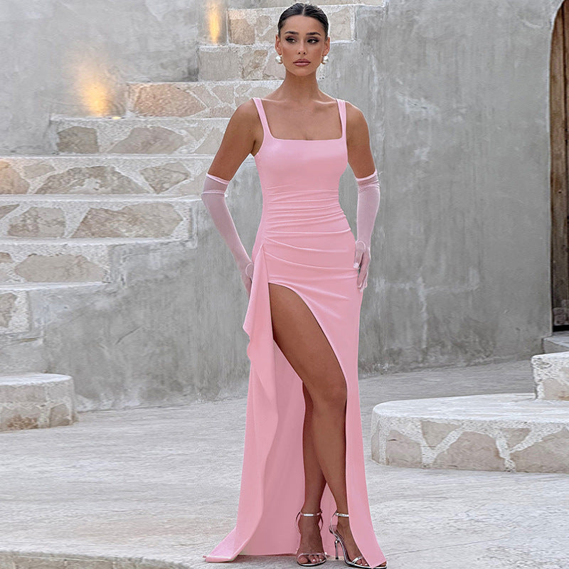 Celine | Majestätisches Abendkleid mit verführerischem Rückenausschnitt