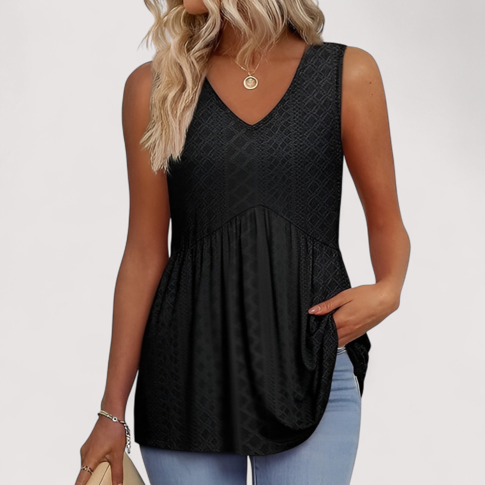 Berta | Zartes, fließendes Couture-Top