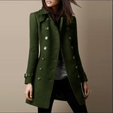 Nadia | Zeitloser Trenchcoat aus edelster Baumwolle