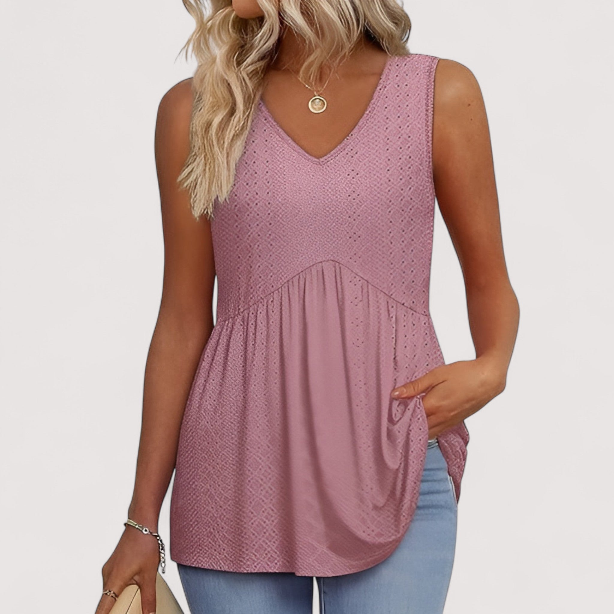 Berta | Zartes, fließendes Couture-Top