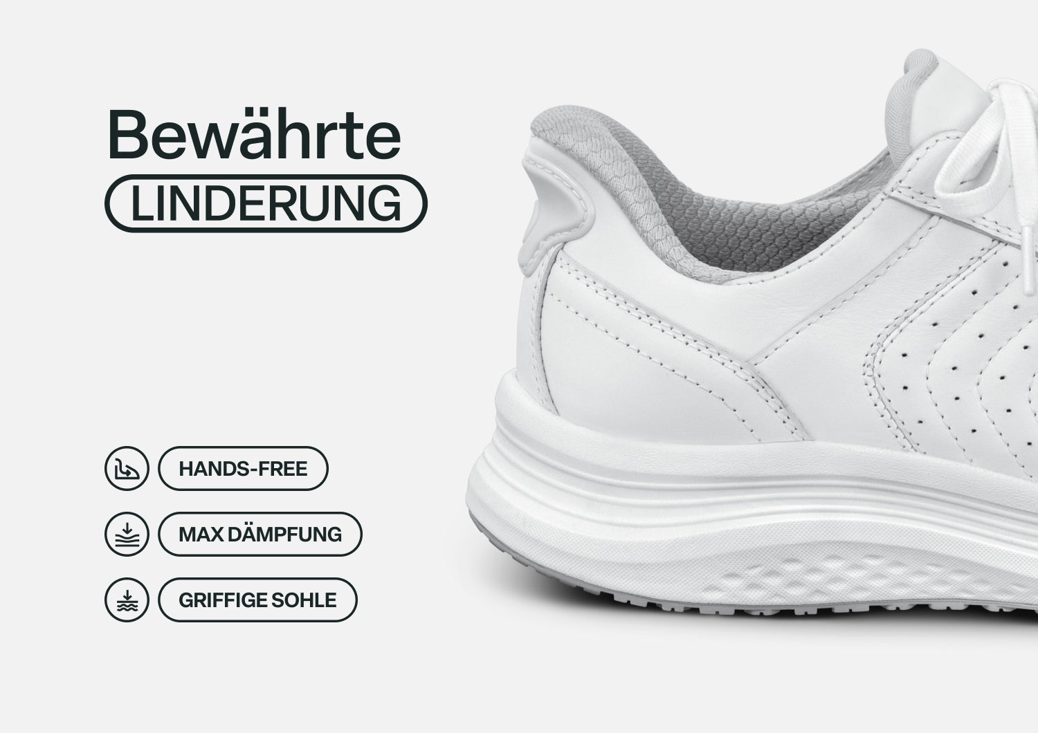 Livia | Der luxuriöse Hands-Free Komfort-Sneaker für anspruchsvolle Tage
