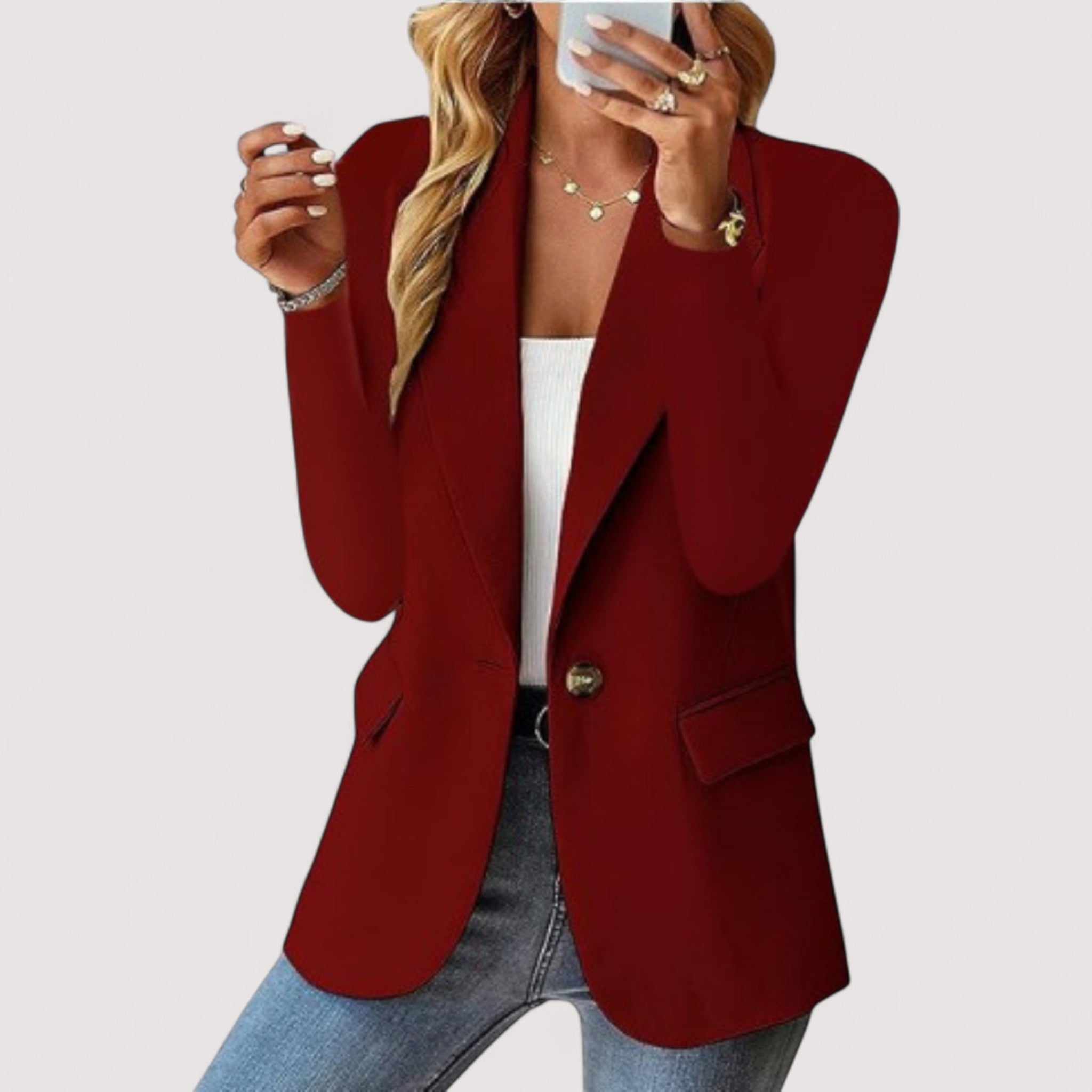 Bigna | Zeitloser Eleganz-Blazer aus erlesenen Stoffen
