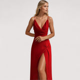 Emilia | Satin-Kleid in vollendeter Eleganz