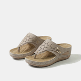Élodie | Exquisite Keil-Zehensandalen für anspruchsvolle Damen