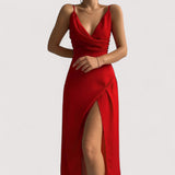 Emilia | Satin-Kleid in vollendeter Eleganz