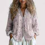 Mirabel | Exquisite Seidenbluse mit filigranen Details