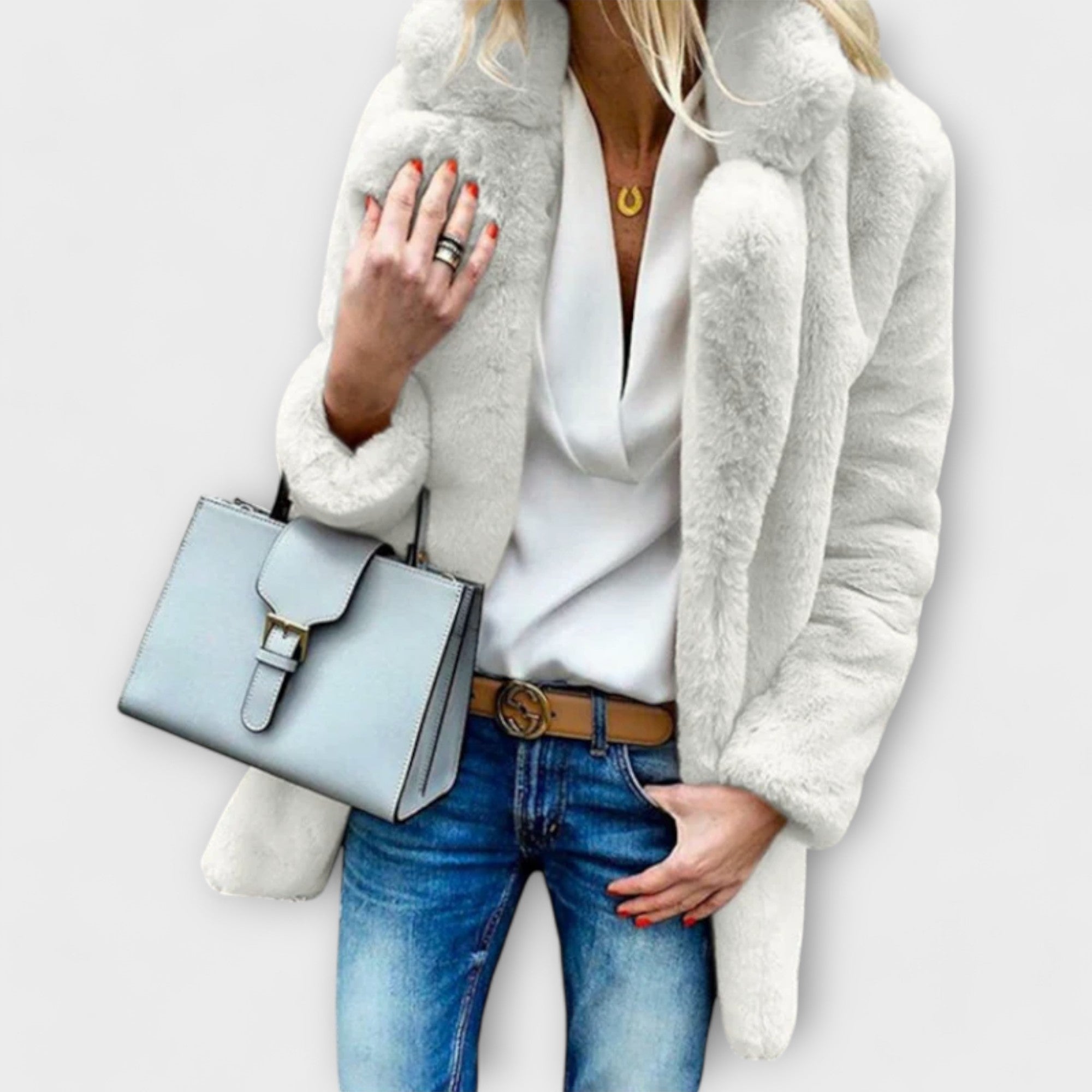 Aurora | Opulente Winterjacke aus luxuriösem, sanftem Material